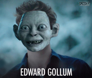 punday vampires edward cullen gollum head