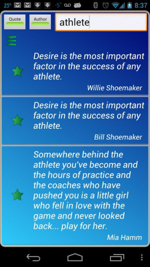 ... quotes from the world s greatest athletes these quotes concentrate on