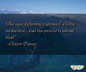 Age Difference Quotes