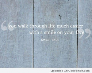 Smile Quotes, Sayings about smiling