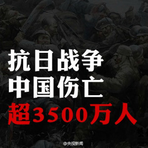 ... of Resistance Against Japan, Chinese Casualties Exceeded 35 million