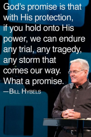 From Senior Pastor Bill Hybels' message 