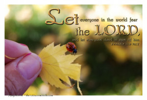 the sake of holy week we should be holy in our everyday lives by ...