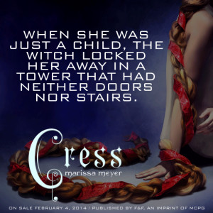 Cress by Marissa Meyer came out on February 4, 2014! Are you planning ...