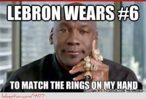 LeBron James vs. Michael Jordan!