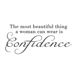 Confident Women Quotes Confident woman adhesive