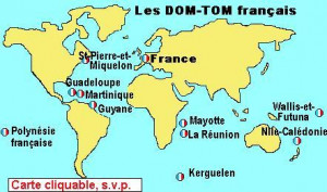 DOM TOM I une pr sence sur les cinq continents