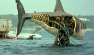 Behind the Scenes Jaws Robot Shark