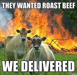 Roast Beef Meme
