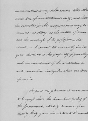 Andrew Jackson on Indian Removal