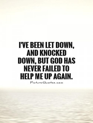let me down quotes