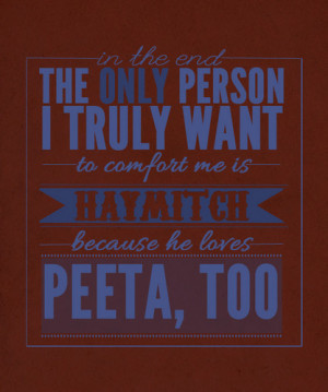 Quotes - haymitch-katniss-and-peeta Fan Art