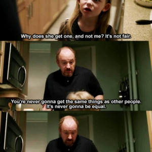 Louis C.K. Quotes On Life Being Fair & Equal On Louie