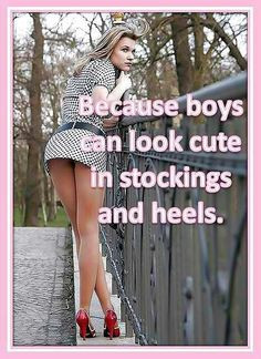 Because men can be in touch with their feminine side, it's fun. :)