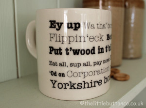 Yorkshire sayings mug