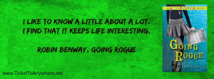 Audio Review Going Rogue by Robin Benway