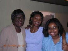 From l to r) Ms. Croston, Quita, and E. Tanille