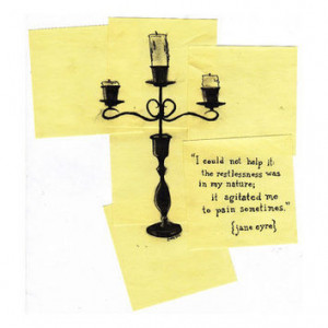 17.68 Jane Eyre quote Art Print by suzy | Society6