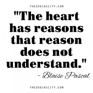 the heart has reasons that reason does not understand blaise pascal