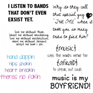 Music quotes - Polyvore