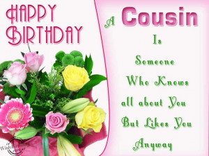 Happy Birthday Quotes for Boy Cousin