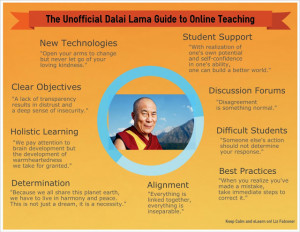 dalai lama guide to online teaching