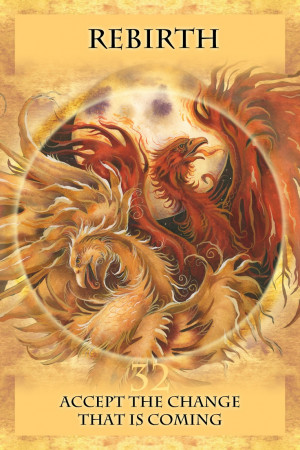 The phoenix is a symbol of triumph over adversity.