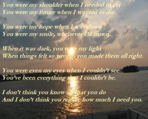 There for Me Quotes http://www.123greetings.com/events/fall/thank_you ...