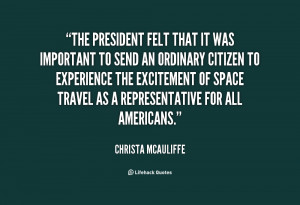Christa McAuliffe Quotes