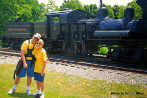 betsy and george at cass west va enjoying the steam train to bald knob ...