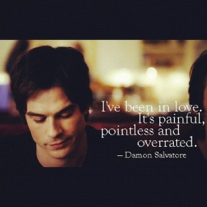 Damon Salvatore Favorite quote!