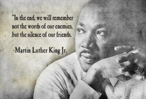 Martin luther king jr in the end quote