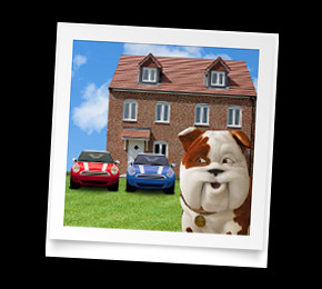 With Churchill you get £1 million of buildings cover as standard. Oh ...