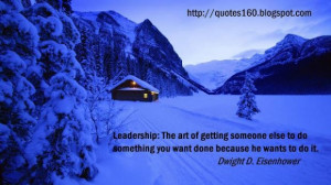 Inspirational quotes the snowing house in cold temperatur with ...