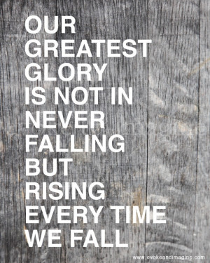 Our Greatest Glory