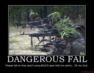dangerous fail army dumbasses stupid die military mistake fa ...