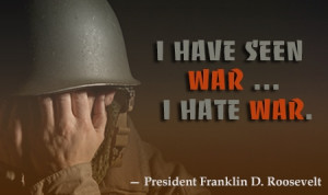 Franklin Roosevelt Quotes World War 2
