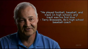 Amazingly, football and baseball were not his favorite sports