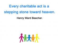Best Charity Quote ~ Real Charity Doesn’t Care if It’s ...