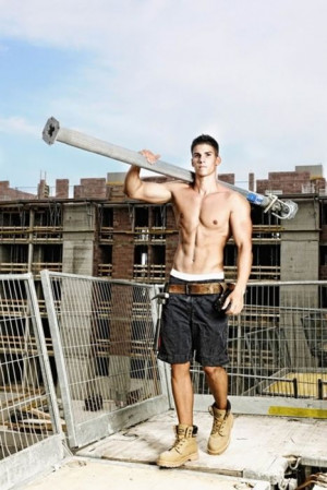 ... Hot Construction Workers, Cold Drinks, Guys, Boys Boys, Work Men, Hot