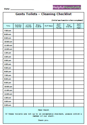 restaurant task list | restaurant bathroom cleaning checklist template ...
