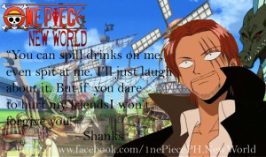 one piece shanks quotes
