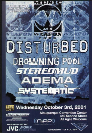 Disturbed Band Posters
