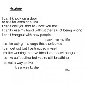 tumblr sad quotes anxiety Grunge poems