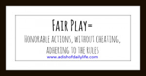 Sense of Fair Play | A Dish of Daily Life #youthsports