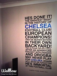 ... football chelsea fc wall quotes football quotes cfc chelseafc true