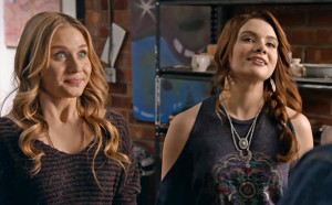 Faking It': Karma and Amy pitch the threesome you've been waiting for ...