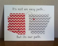 Best friend gift, chevron state, chevron, wedding gift for couple ...