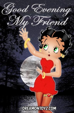 Betty Boop & Moon