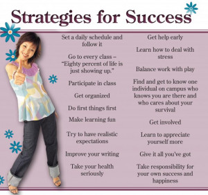 Success Strategies